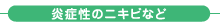 ニキビ、ニキビ痕など ニキビ、ニキビ痕など